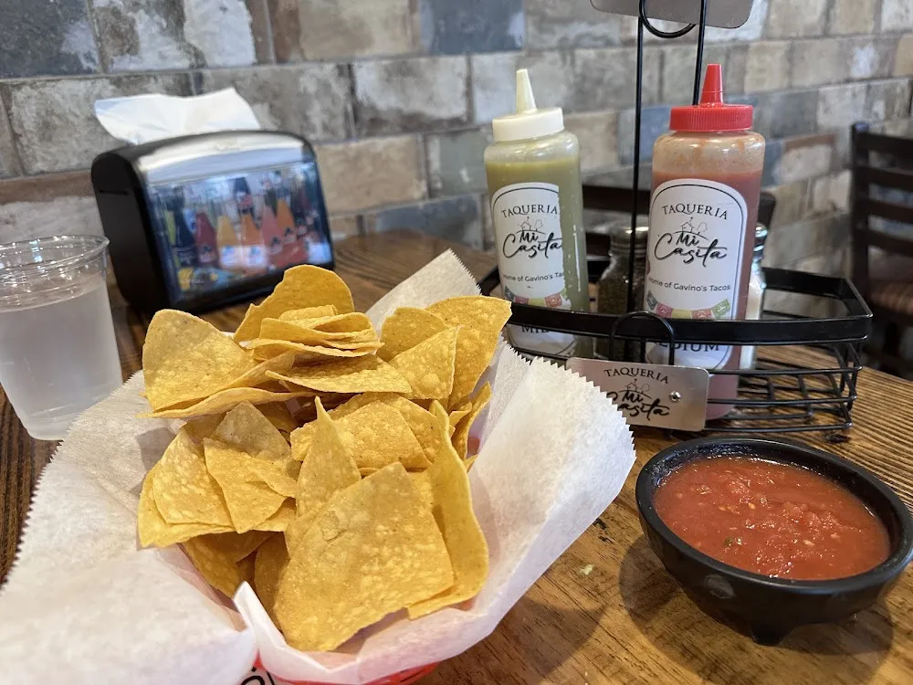 Crispy Tortilla Chips with Salsa